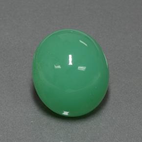 28.8ct Oval Cabochon Green Chrysoprase Gem for sale 28.8ct Oval Cabochon Green Chrysoprase Gem (ID: 505418)