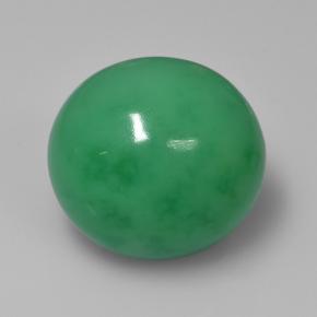 15.72 ct Green Chrysoprase Stone, Natural Chrysoprase in Oval Cabochon Shape for Sale