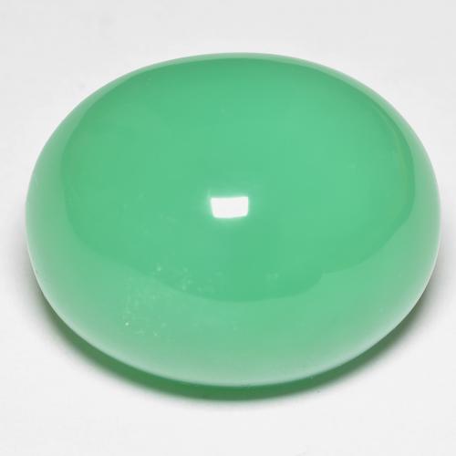 Awesome Top  Quality 100% Natural Chrysoprase Gemstone Fancy Shape Chrysoprase Cabochon Loose Gemstone for Making Jewelry 31 Ct 30X25X6 MM