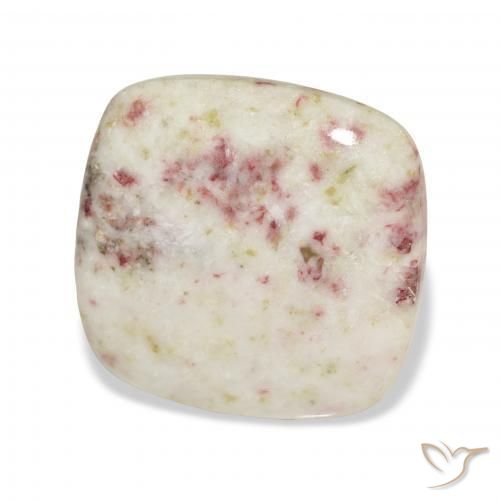 28.11 ct Multicolor Cinnabar Stone, Natural Cinnabar in Cushion Cabochon Shape for Sale