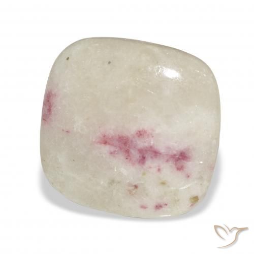 18.89 ct Multicolor Cinnabar Stone, Natural Cinnabar in Cushion Cabochon Shape for Sale