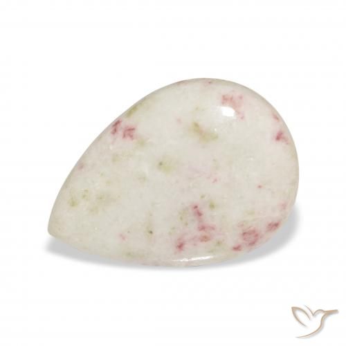 10.20ct Natural Multicolor Cinnabar, Pear Shape, Opaque