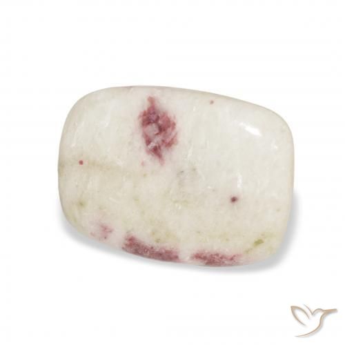 8.45 ct Multicolor Cinnabar Stone, Natural Cinnabar in Cushion Cabochon Shape for Sale