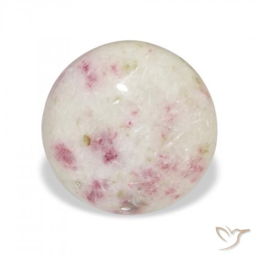 9.25ct Natural Multicolor Cinnabar, Round, Opaque
