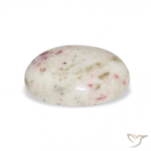 Cinnabar Gemstone in 17.4 x 12.5 mm Size for Sale, Cinnabar Stone in Multicolor Color