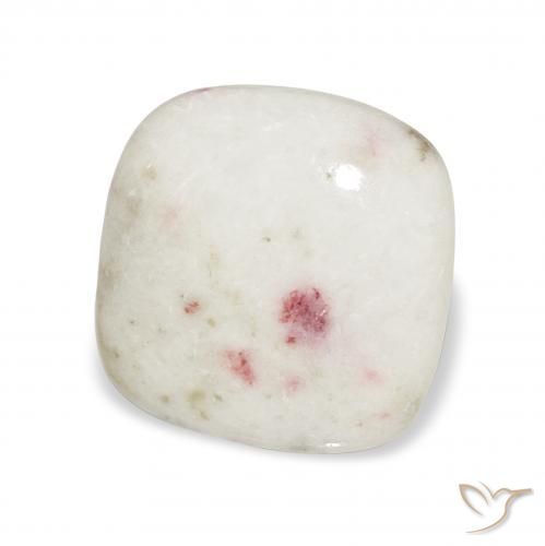 9.77 ct Multicolor Cinnabar Stone, Natural Cinnabar in Cushion Cabochon Shape for Sale
