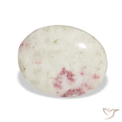 15.05 ct Multicolor Cinnabar Stone, Natural Cinnabar in Oval Cabochon Shape for Sale