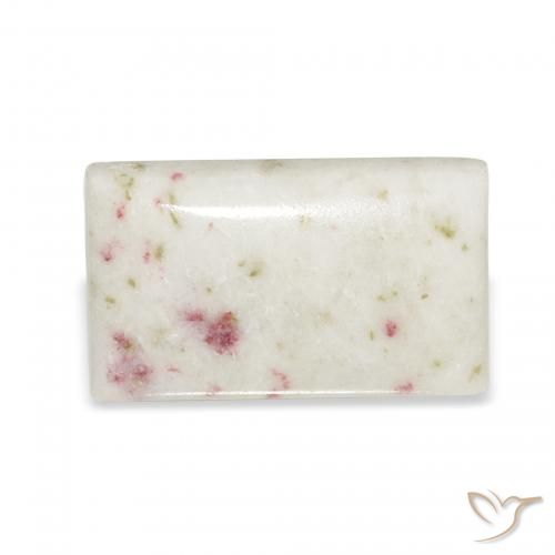 9.18 ct Multicolor Cinnabar Gemstone, Cinnabar Gem in Baguette Cabochon Shape for Sale.