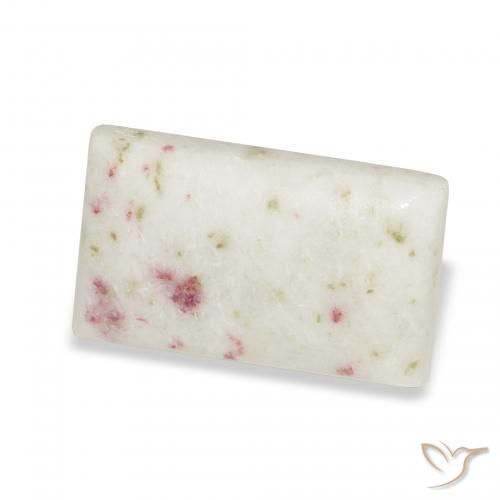 9.18 ct Multicolor Cinnabar Stone, Natural Cinnabar in Baguette Cabochon Shape for Sale