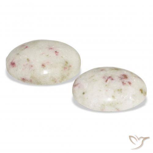 Cinnabar Gemstones in 17.4 x 13.8 mm Size for Sale, Cinnabar Stones in Multicolor Color