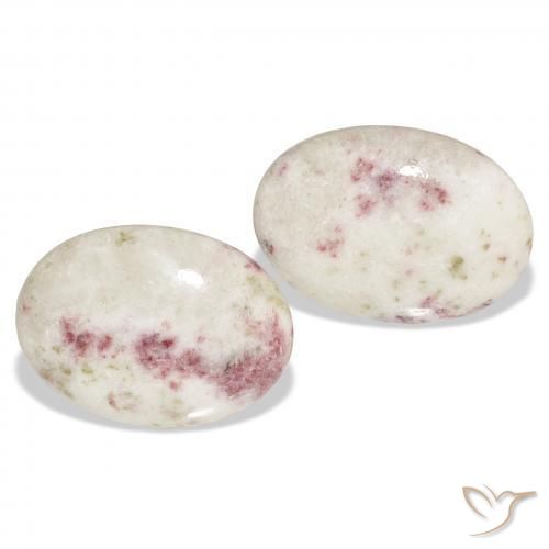 22.45 ctw Multicolor Cinnabar Stones, Natural Cinnabar in Oval Cabochon Shape for Sale