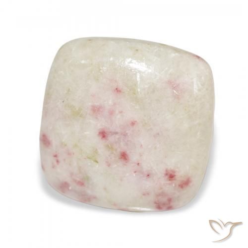 9.81 ct Multicolor Cinnabar Stone, Natural Cinnabar in Cushion Cabochon Shape for Sale