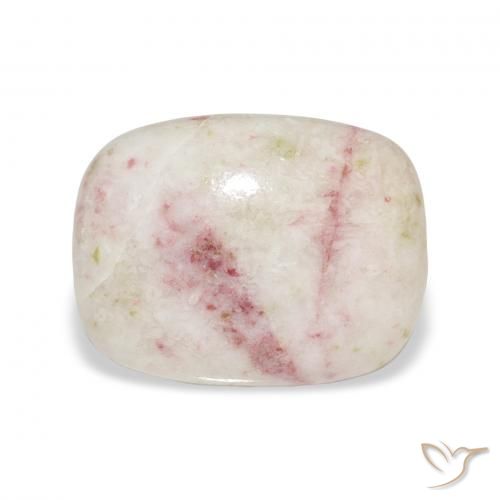 6.46ct Natural Multicolor Cinnabar, Cushion, Opaque
