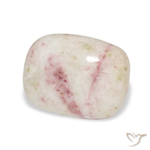 6.46 ct Multicolor Cinnabar Stone, Natural Cinnabar in Cushion Cabochon Shape for Sale