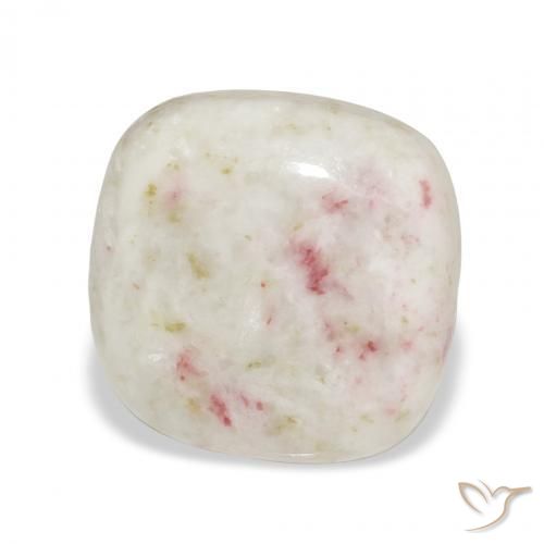 7.92 ct Multicolor Cinnabar Stone, Natural Cinnabar in Cushion Cabochon Shape for Sale