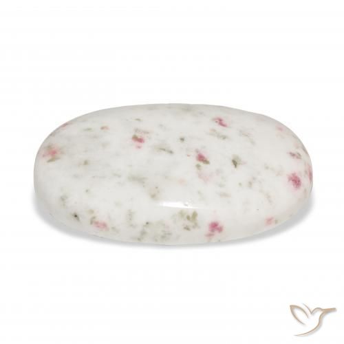 Cinnabar Gemstone in 24.7 x 15.8 mm Size for Sale, Cinnabar Stone in Multicolor Color