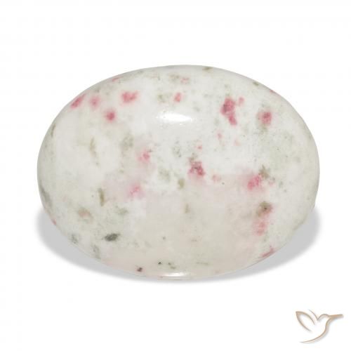 14.52 ct Multicolor Cinnabar Gemstone, Cinnabar Gem in Oval Cabochon Shape for Sale.