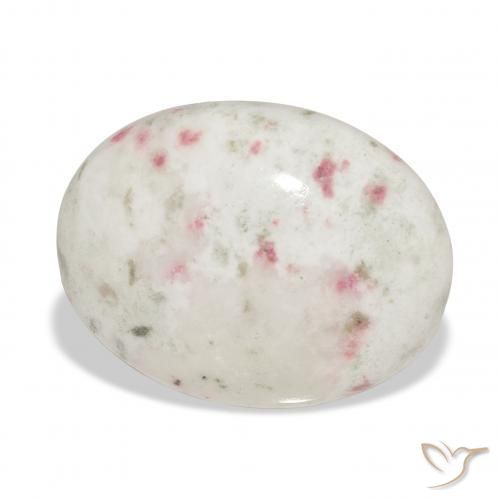 14.52 ct Multicolor Cinnabar Stone, Natural Cinnabar in Oval Cabochon Shape for Sale