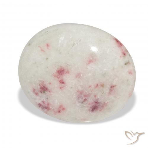11.66 ct Multicolor Cinnabar Stone, Natural Cinnabar in Oval Cabochon Shape for Sale