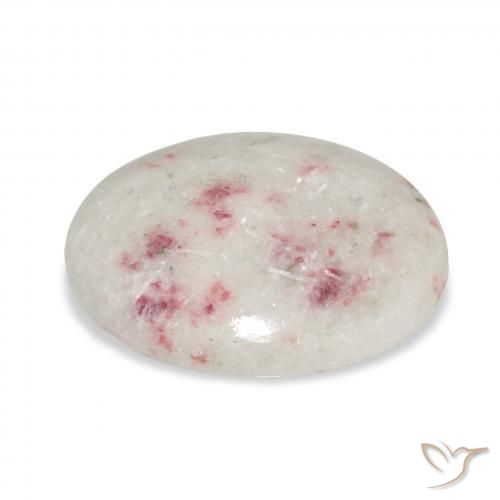 Cinnabar Gemstone in 21.2 x 17.9 mm Size for Sale, Cinnabar Stone in Multicolor Color