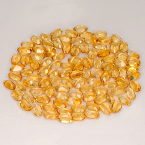 Citrine Gemstone in 5 x 3.1 mm Size for Sale, Citrine Stone in Yellow Golden Color