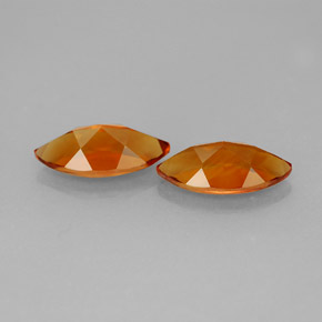 Citrine Gemstone in 10 x 5 mm (calibrated) Size for Sale, Citrine Stone in Madeira Color
