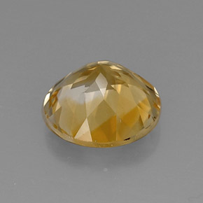Citrine Gemstone in 13 mm (calibrated) Size for Sale, Citrine Stone in Yellow Golden Color
