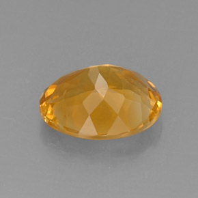 Citrine Gemstone in 12 x 10 mm (calibrated) Size for Sale, Citrine Stone in Yellow Golden Color