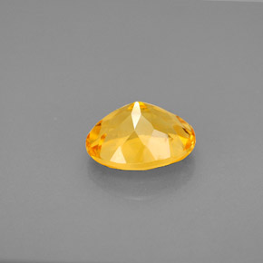 Citrine Gemstone in 9 x 7 mm (calibrated) Size for Sale, Citrine Stone in Yellow Golden Color