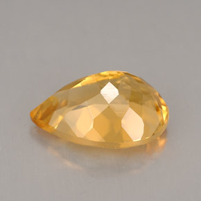 Citrine Gemstone in 13 x 9 mm (calibrated) Size for Sale, Citrine Stone in Yellow Golden Color