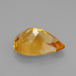 Citrine Gemstone in 13 x 9 mm (calibrated) Size for Sale, Citrine Stone in Yellow Golden Color