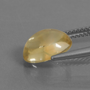 Citrine Gemstone in 10.5 x 8.8 mm Size for Sale, Citrine Stone in Yellow Golden Color
