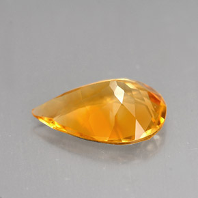 Citrine Gemstone in 13 x 9 mm (calibrated) Size for Sale, Citrine Stone in Golden Orange Color