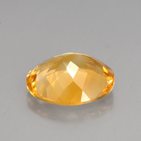 Citrine Gemstone in 12 x 10 mm (calibrated) Size for Sale, Citrine Stone in Yellow Golden Color