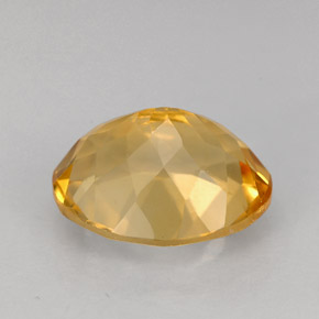 Citrine Gemstone in 11 x 9 mm (calibrated) Size for Sale, Citrine Stone in Golden Orange Color