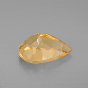 Citrine Gemstone in 12 x 8 mm (calibrated) Size for Sale, Citrine Stone in Yellow Golden Color
