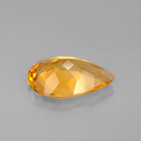 Citrine Gemstone in 12 x 8 mm (calibrated) Size for Sale, Citrine Stone in Yellow Golden Color