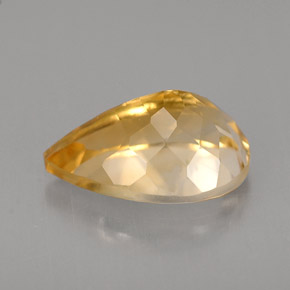 Citrine Gemstone in 12 x 8 mm (calibrated) Size for Sale, Citrine Stone in Yellow Golden Color