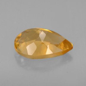 Citrine Gemstone in 13 x 9 mm (calibrated) Size for Sale, Citrine Stone in Yellow Golden Color