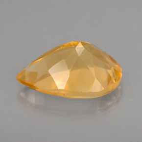 Citrine Gemstone in 13 x 9 mm (calibrated) Size for Sale, Citrine Stone in Yellow Golden Color