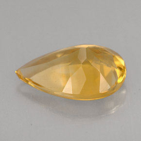 Citrine Gemstone in 12 x 8 mm (calibrated) Size for Sale, Citrine Stone in Yellow Golden Color