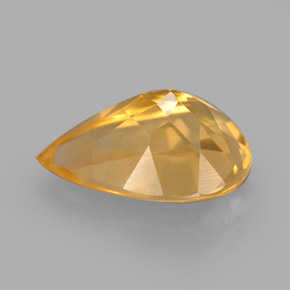 Citrine Gemstone in 12 x 8 mm (calibrated) Size for Sale, Citrine Stone in Yellow Golden Color