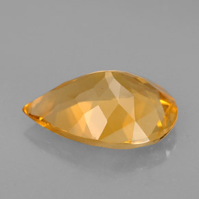 Citrine Gemstone in 13 x 9 mm (calibrated) Size for Sale, Citrine Stone in Yellow Golden Color