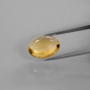 Citrine Gemstone in 10.5 x 8.5 mm Size for Sale, Citrine Stone in Yellow Golden Color