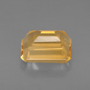 Citrine Gemstone in 9 x 7 mm (calibrated) Size for Sale, Citrine Stone in Yellow Golden Color