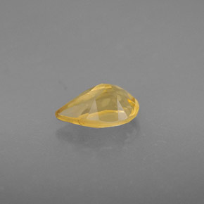 Citrine Gemstone in 8 x 5.1 mm Size for Sale, Citrine Stone in Yellow Golden Color