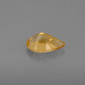 Citrine Gemstone in 7.9 x 5.1 mm Size for Sale, Citrine Stone in Yellow Golden Color