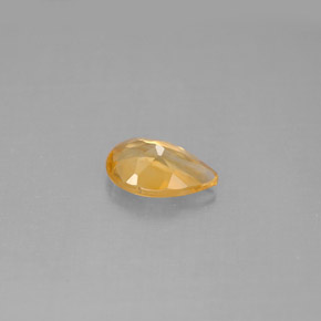 Citrine Gemstone in 7.8 x 5.1 mm Size for Sale, Citrine Stone in Yellow Golden Color