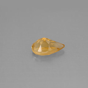 Citrine Gemstone in 7.8 x 5 mm Size for Sale, Citrine Stone in Yellow Golden Color