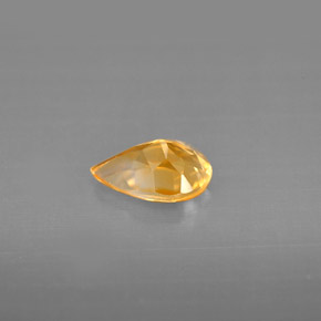 Citrine Gemstone in 7.8 x 5.1 mm Size for Sale, Citrine Stone in Yellow Golden Color